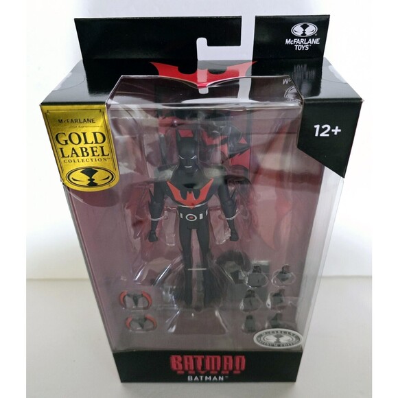 McFarlane Toys DC Multiverse Batman Beyond Batman 6" Gold Label Platinum Edition - Picture 4 of 11